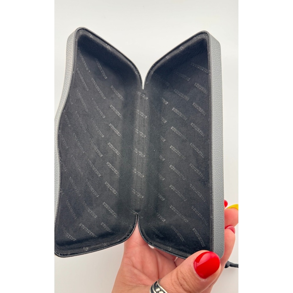 Balenciaga Leather Sunglasses Eyeglass Case w Dust Bag & Card - Picture 4 of 5
